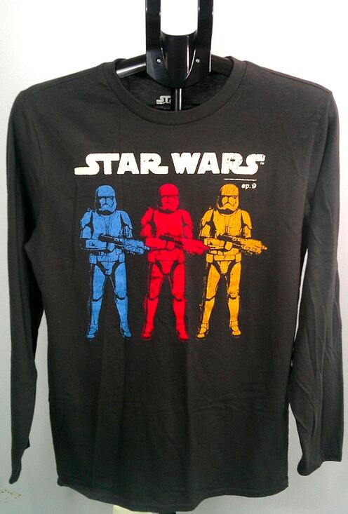 Star Wars Other - Star Wars Storm Troopers Men's Medium Charcoal Gray Long Sleeve T-Shirt